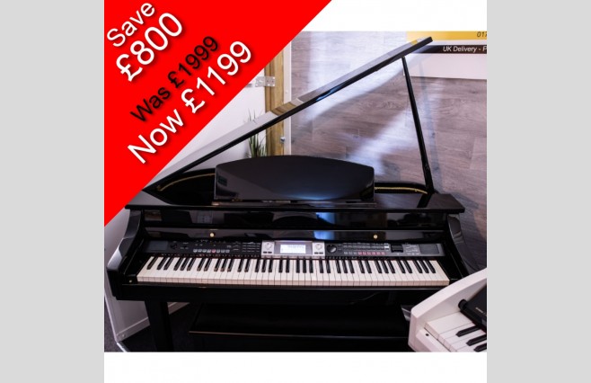 Minster Grand 500 Polished Ebony Digital Piano, Used - Complete Package (SN:07572) - Image 1